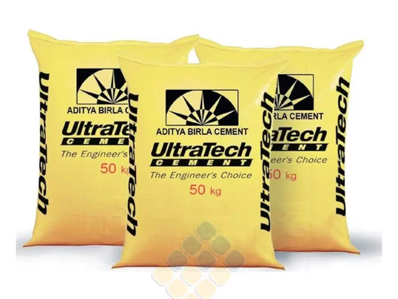 PP Woven Cement Bags - Strong and durable packaging.
